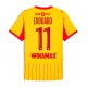 RC Lens Odsonne Edouard #11 Replike Domaci Dres 2025-26 Kratak Rukav